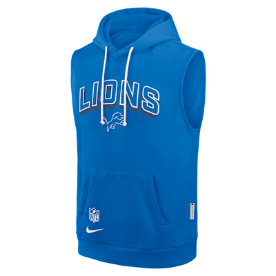 Detroit Lions Sideline Men's Nike Dri-FIT NFL Sleeveless